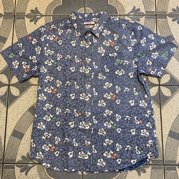 Nixon Other - NWT Nixon Puonos Hawaiian Button Down Shirt Sz XXL